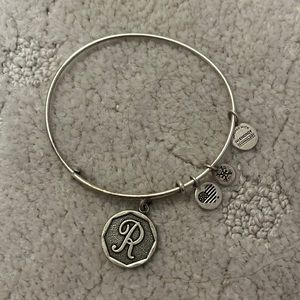 Alex and Ani Letter R Initial Bracelet